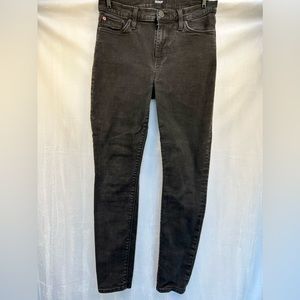 HUDSON Natalie Midrise Super Skinny Ankle Jean - Black - Size 29